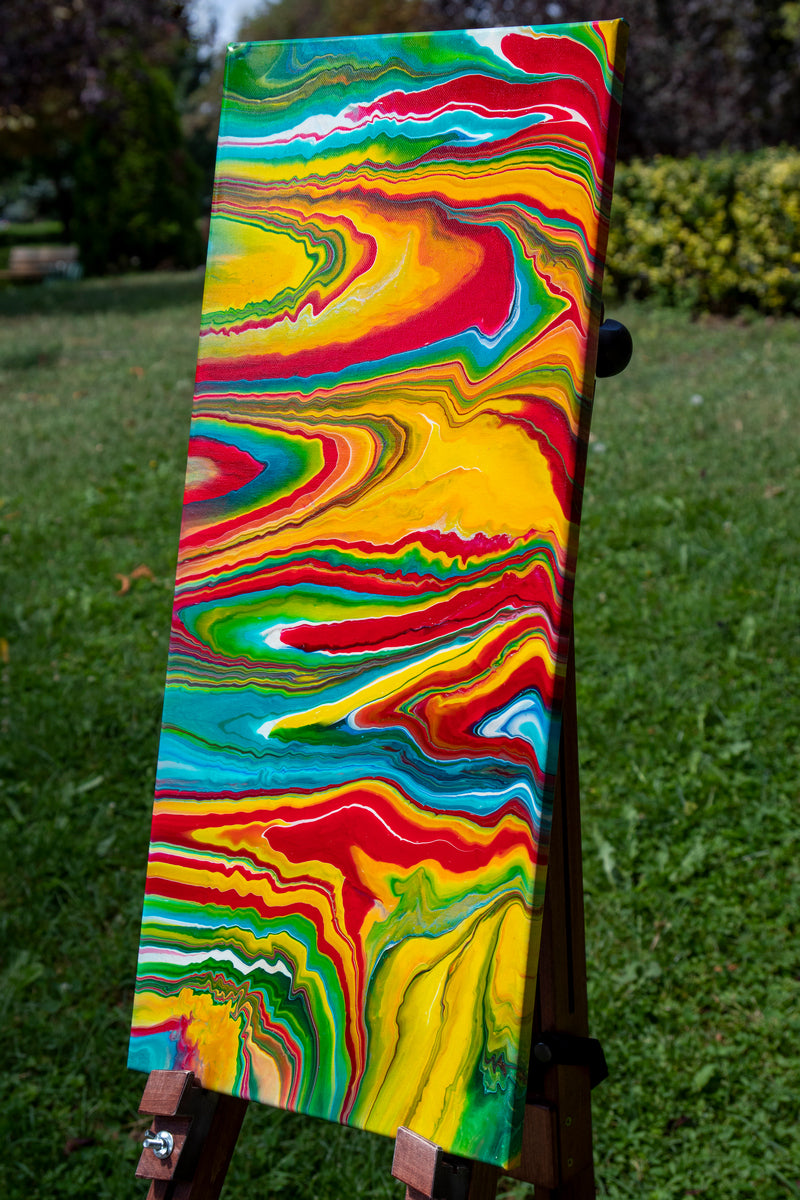Edgy flow 30x70 cm