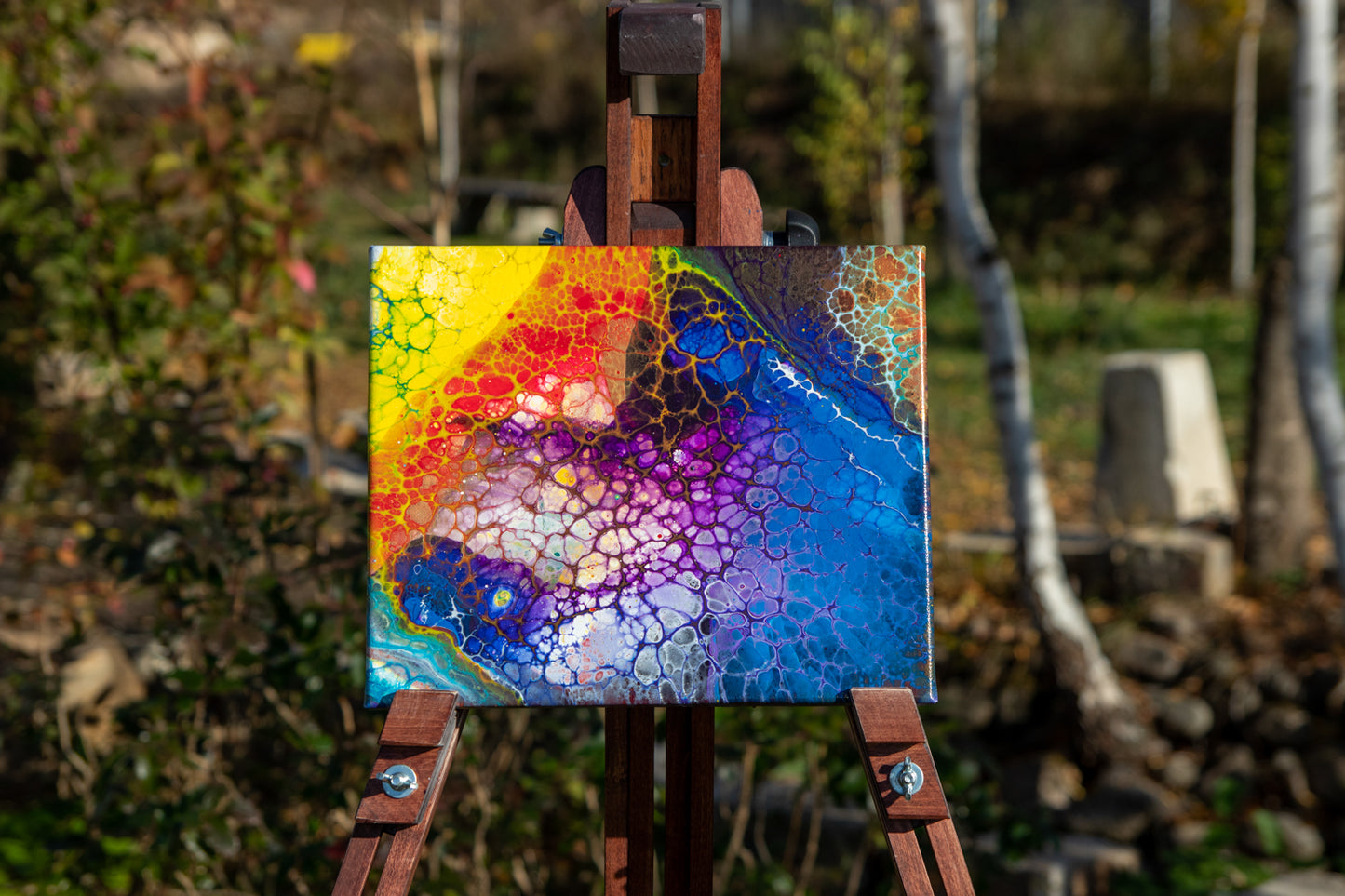 Colours at the bottom of the ocean 25x30 cm